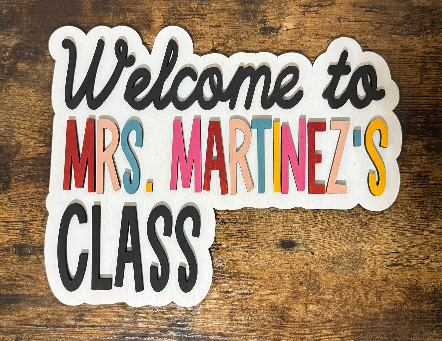 Custom Teacher | Staff | Counselor Classroom Office Door Sign