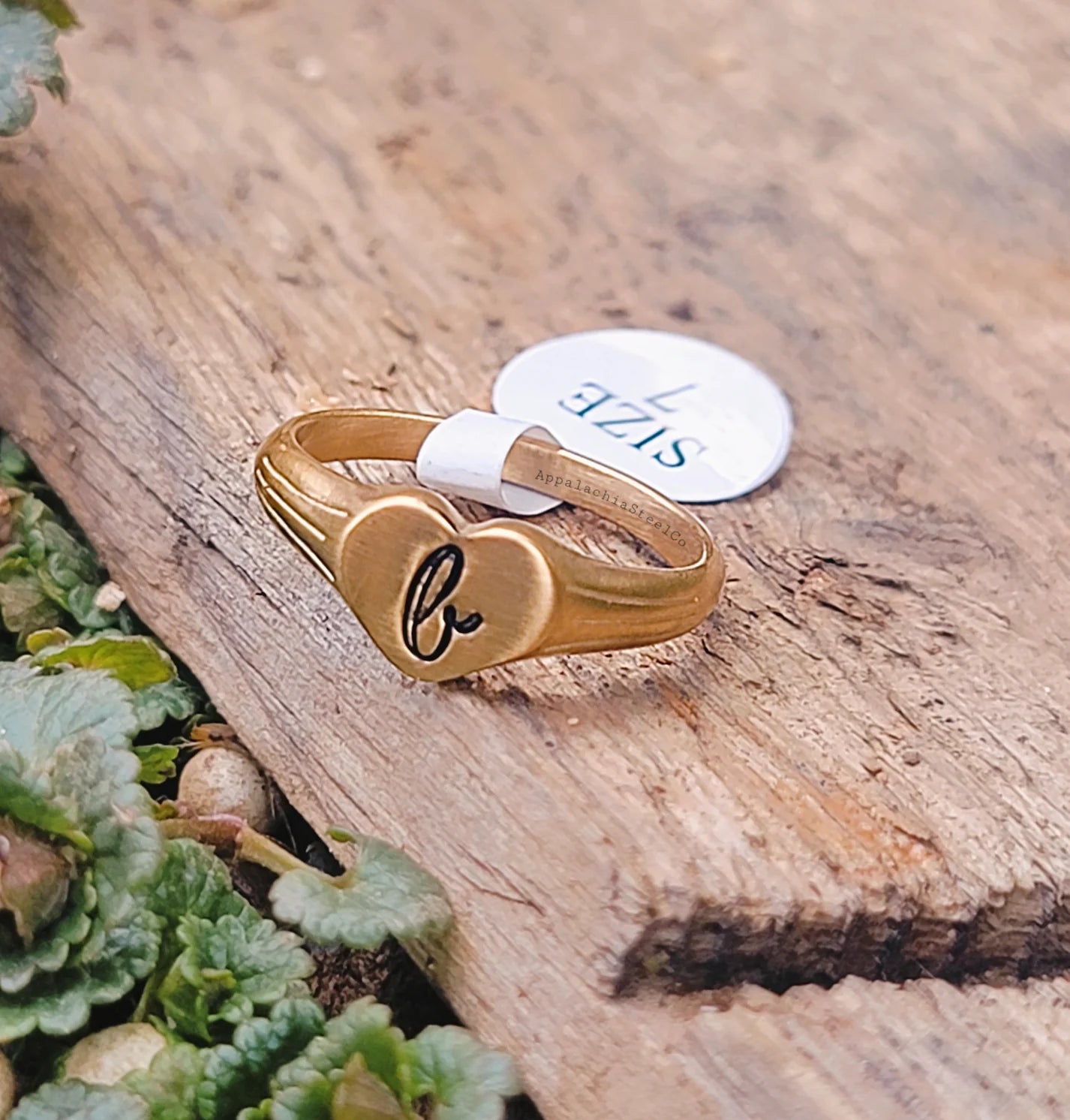 Heart Signet Ring