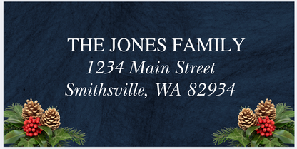 Custom Designed Full Color Return Address Labels